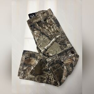 Realtree Camouflage Kids Cargo Pants